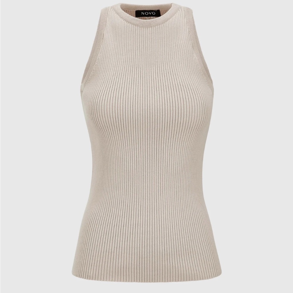 CBK Style…NOVO CURATED Sleeveless Cotton Sweater
